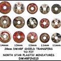 Photo of Dwarf Shield Transfers 3 (DWARF(NS)3)