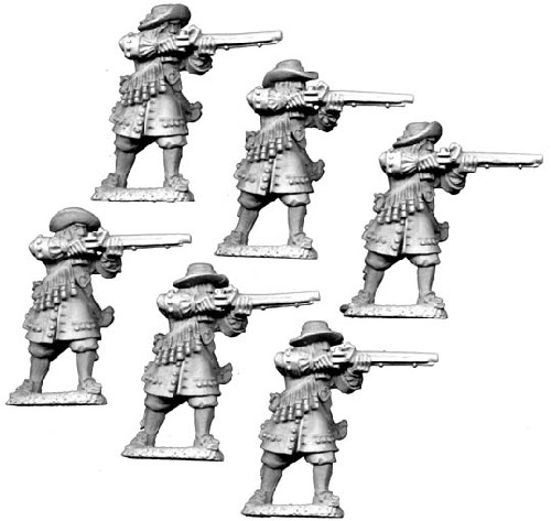 Musketeers Firing