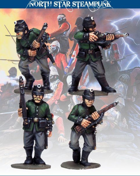 Jägers elite Prussian infantry