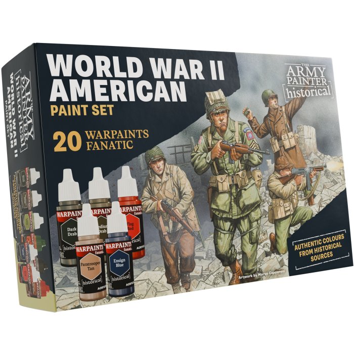 Warpaints Fanatic: World War II American Paint Set