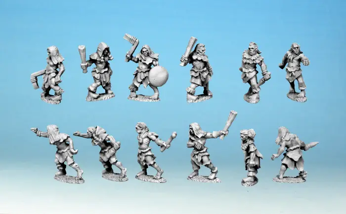Bogmen w/ Hand Weapons (15mm)