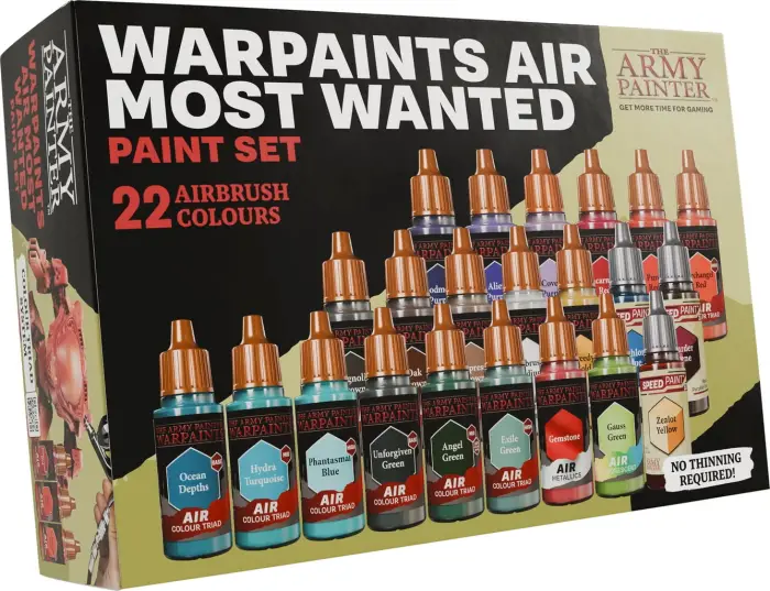 Army Painter Warpaints Air Most Wanted  Set