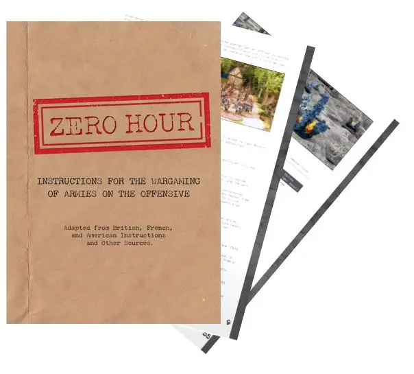 Zero Hour Miniature Wargame Rulebook