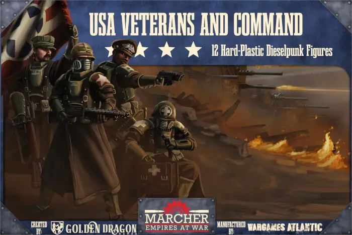 Marcher: USA Veterans and Command